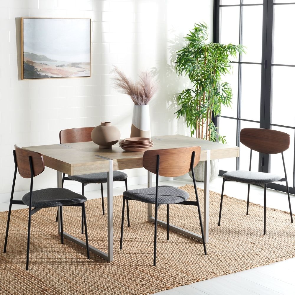 Safavieh Dining Tables - Bed Bath &amp; Beyond with regard to Unveiling the Natural Beauty of the Safavieh Couture Barbossa Extendable Dining Table