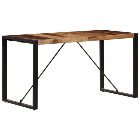 Save 20% • Vidaxl Bar Table Solid Acacia Wood 59.1"X27.6"X41.3" in Vidaxl Bar Table, Solid Acacia Wood With Oil Finish, 59.1''X27.6''X41.3''