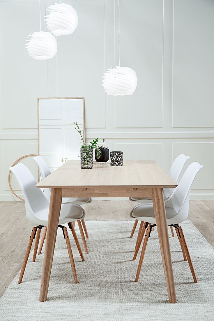 Scandinavian Design Dining Table regarding Dining Table Suitable For Scandinavian Decor