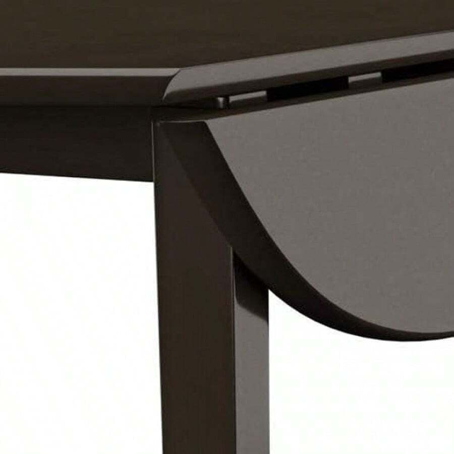 Signature Design By Ashley Hammis Round Dining Room Drop Leaf Table ... in Signature Design By Ashley Hammis Round Drop Leaf Dining Table In Dark Brown