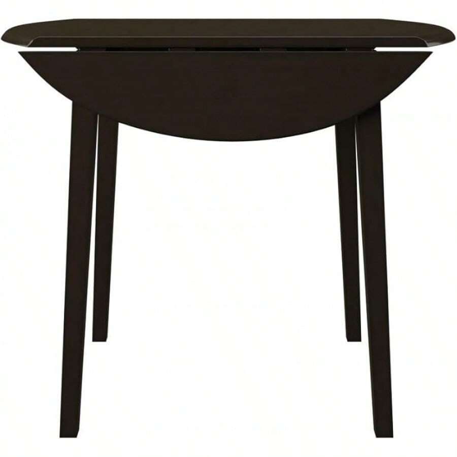 Signature Design By Ashley Hammis Round Dining Room Drop Leaf Table ... with Signature Design By Ashley Hammis Round Drop Leaf Dining Table In Dark Brown