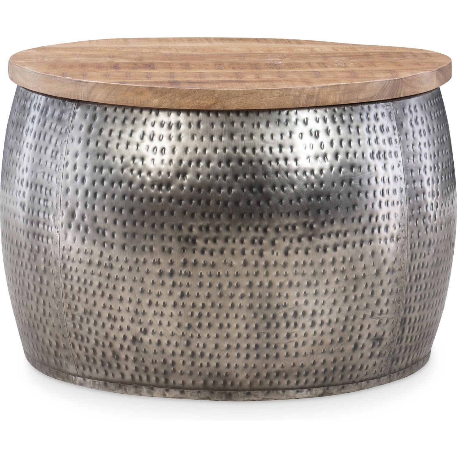 Silver Drum Coffee Table Nz – Park Art throughout A Closer Look at the Elegant Home Square Silver Drum Table Collection
