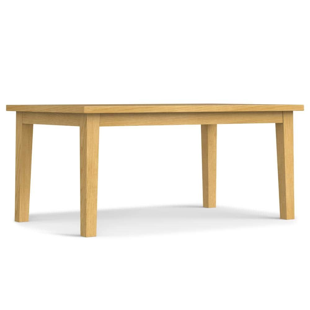 Simpli Home Eastwood 66 In. X 40 In. Rectangle Contemporary Dining ... with regard to Lowry 66 In X 40 In Rectangle Dining Table