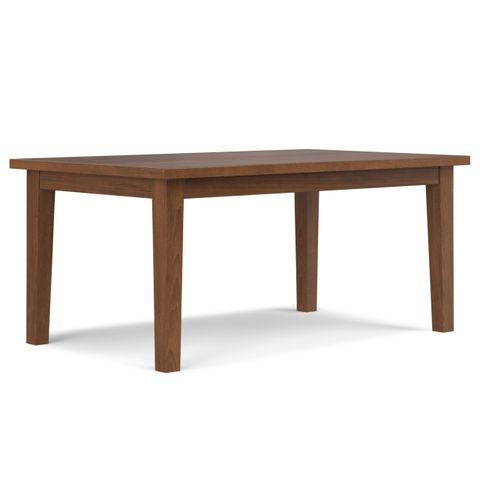 Simpli Home Eastwood And Walnut 66 Inch X 40 Inch Rectangle ... regarding Lowry 66 In X 40 In Rectangle Dining Table