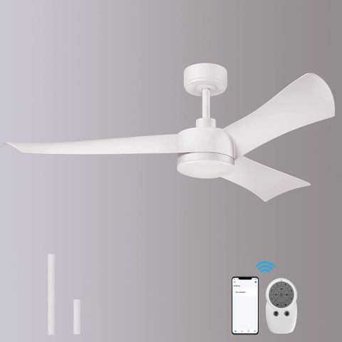 Smart Modern White Ceiling Fan With Lights Remote Ceiling Fans - Pensber within Understanding the Benefits of Modern White Outdoor Ceiling Fans with Remote Control
