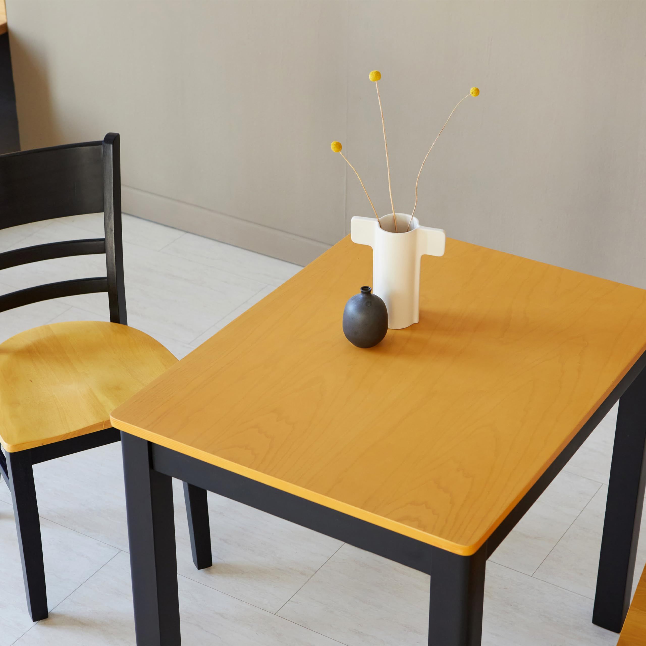 Snapklik.com : Livinia Cabin 33.5 Wooden Dining Table/Small Rectangular ... in Compact Rectangular Dining Table For Urban Homes