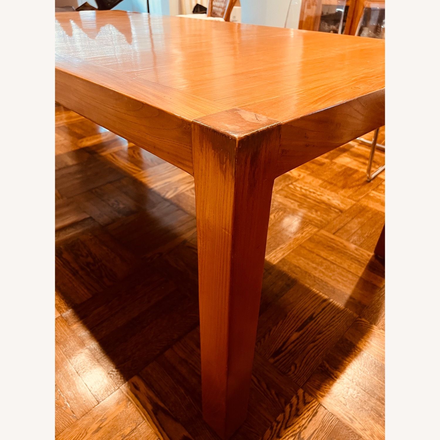 Solid Eco-Friendly Bamboo Dining Table - Aptdeco with regard to Eco Friendly Bamboo Dining Table