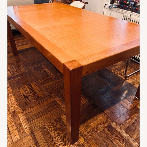 Solid Eco-Friendly Bamboo Dining Table - Aptdeco with regard to Eco Friendly Bamboo Dining Table