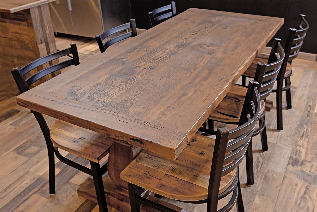 Solid Reclaimed Wood Table Tops With Breadboard Ends intended for The Enduring Charm of Solid Wood Top Tables A Deep Dive