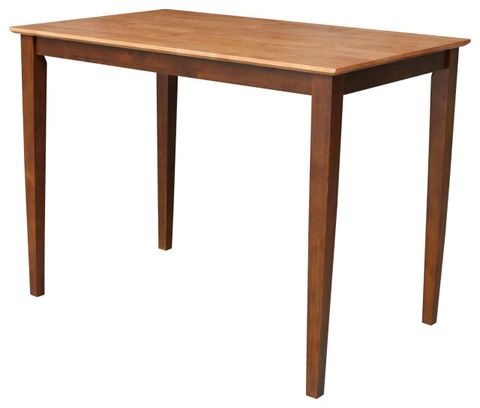 Solid Wood Top Table, 36 Inch High - Transitional - Dining Tables - By ... pertaining to The Versatility of Black Solid Wood Tables Standing 36 Inches Tall