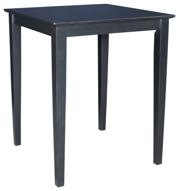 Solid Wood Top Table, 36 Inch High - Transitional - Dining Tables - By ... within Caring for Your Solid Wood Table Preserving its Beauty for Years