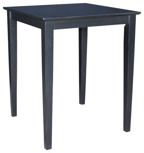 Solid Wood Top Table, 36 Inch High - Transitional - Dining Tables - By ... within Caring for Your Solid Wood Table Preserving its Beauty for Years