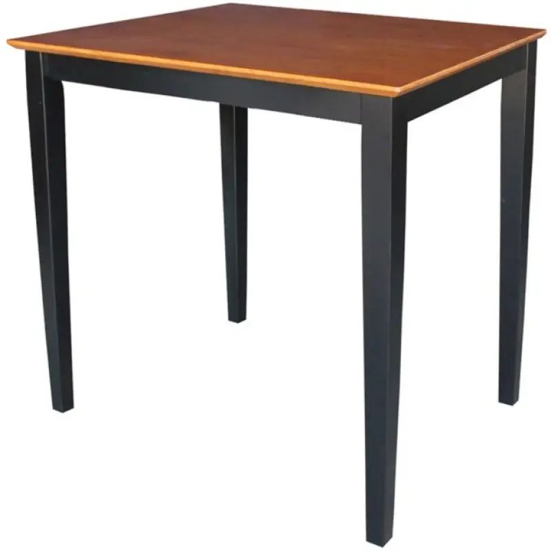 Solid Wood Top Table - Vigshome in Solid Wood Top Table