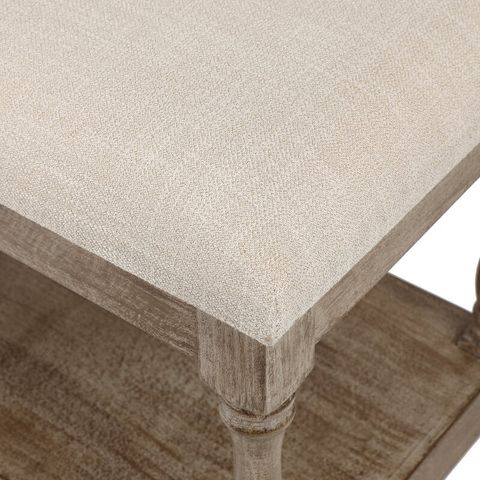 Sonia Upholstered Shelves Storage Bench - W004052440 - Buybuyfurniture with regard to Understanding the Allure of the Sonia Upholstered Bench in Cream Velour