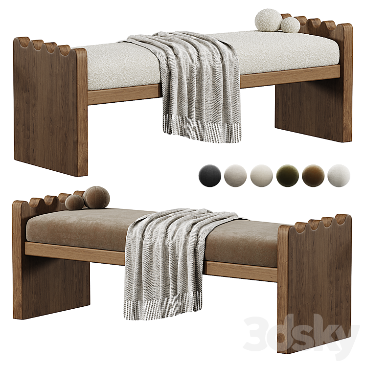 Understanding the Allure of the Sonia Upholstered Bench in Cream Velour