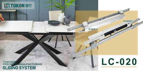 Synchronized Pull-Out And Automatic Lifting Ball Bearing Table Slide ... intended for Extendable Dining Table With Slide Mechanism