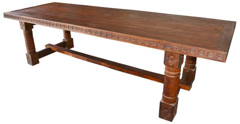 Teak Dining Table Bali - Mitchellwiley intended for How traditional Indonesian artisans create exceptional teak wood dining tables