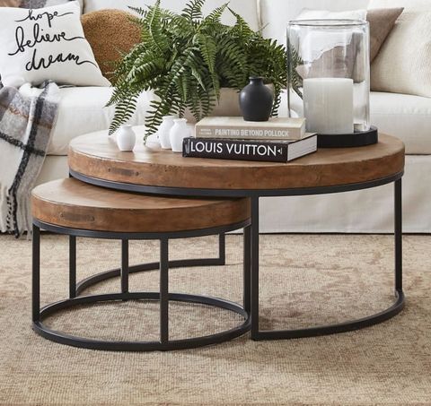 The Best Pottery Barn Coffee Tables 2025 (We Tested Them All ... within Styling Inspiration With Bowery Hill Contemporary Nesting Tables