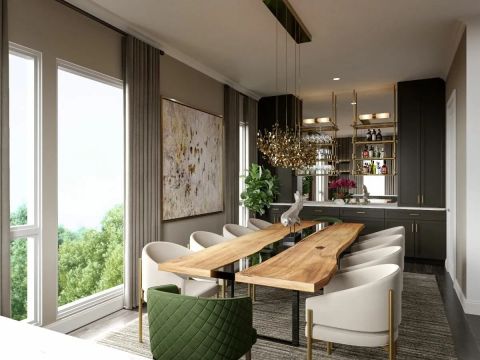 The Latest Dining Room Trends For 2024 - An Inspiring Fusion Of Style ... throughout Smart Materials And Sustainable Choices For The Future Of Dining Tables