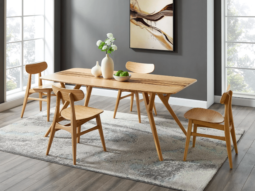 The Ultimate Guide To Eco-Friendly And Ethical Furniture - Ecocult with Bamboo dining tables that blend sustainability with style