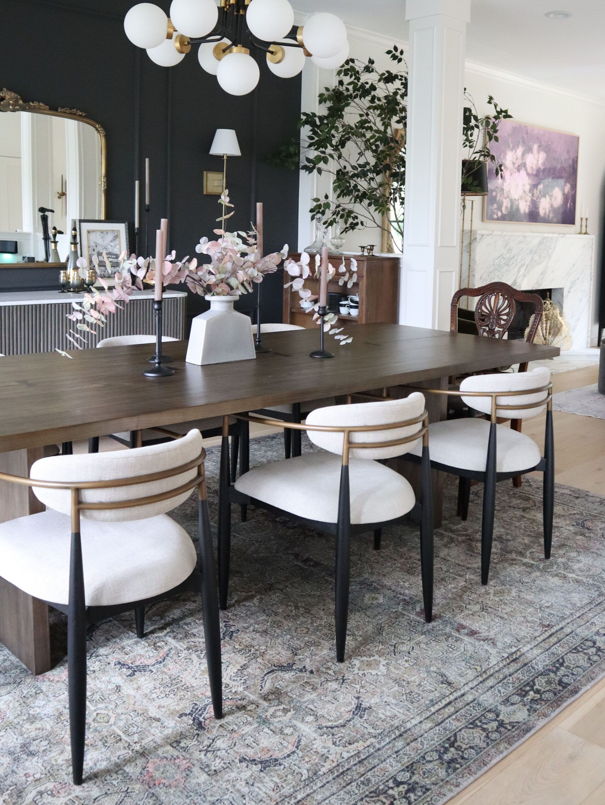 Thesmittencollective's Dining Room Collection On Ltk | Modern Dining Room, Brown Dining Table ... with regard to Coring Dining Room Collection, Dining Room Table