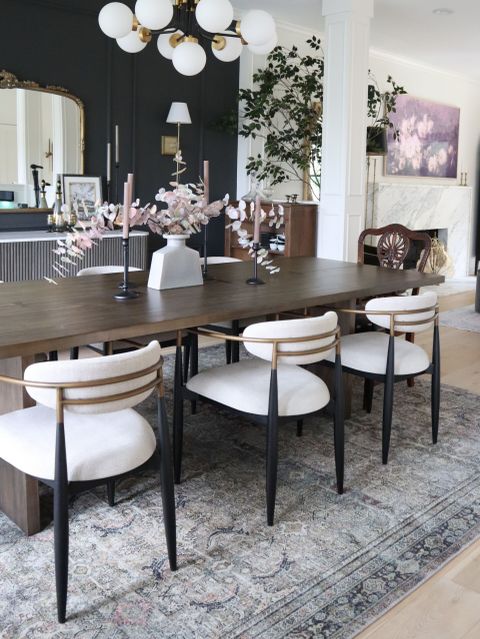 Thesmittencollective's Dining Room Collection On Ltk | Modern Dining Room, Brown Dining Table ... with regard to Coring Dining Room Collection, Dining Room Table
