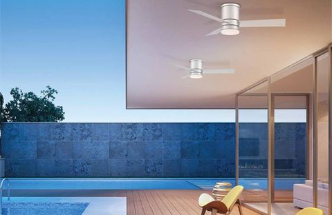 Top 12 Modern Outdoor Ceiling Fans To Beat The Heat- 2022 Edition - 2Modern in Modern Outdoor Ceiling Fan For Minimalist Home