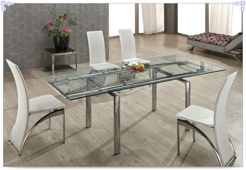 Top 20 Glass Round Extending Dining Tables Dining Room Ideas with Extendable Glass Dining Table Modern Design
