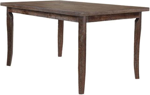 Transitional Solid Wood Dining Table In Antique Natural Oak By Best Master Furniture | 1Stopbedrooms with Caring for Your Ellen Antique Natural Oak Dining Table A Legacy Piece