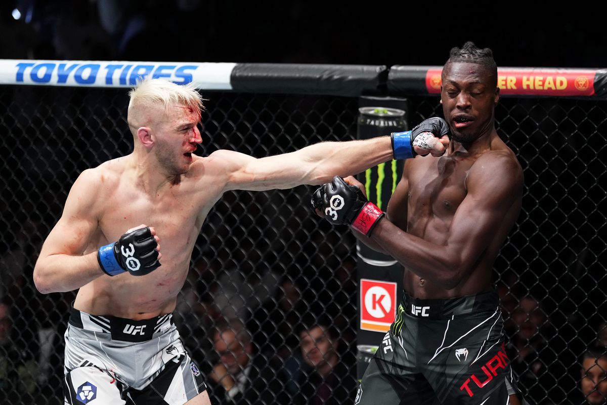 Ufc 290 Results: Dan Hooker Outlasts Jalin Turner To Win Split Decision In Bloody, Back-And ... for Hooker Furniture Living Room St. Armand Nest Of Tables