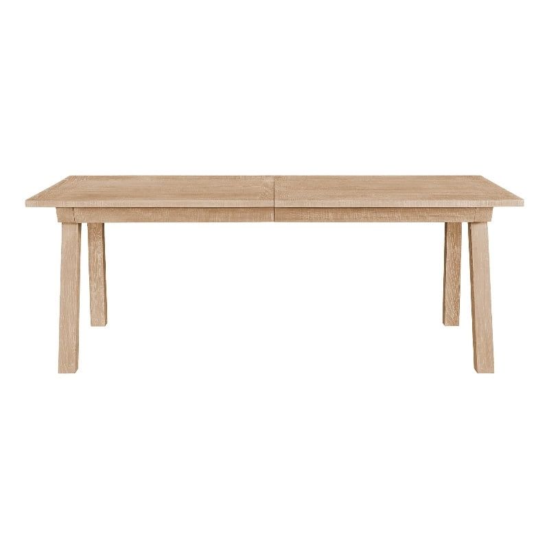 Universal Modern Farmhouse Miller Dining Table In Tan Natural Oak ... in Modern Farmhouse Miller Dining Table