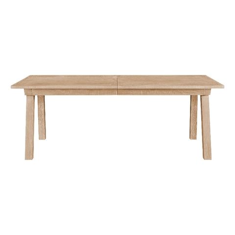 Universal Modern Farmhouse Miller Dining Table In Tan Natural Oak ... in Modern Farmhouse Miller Dining Table