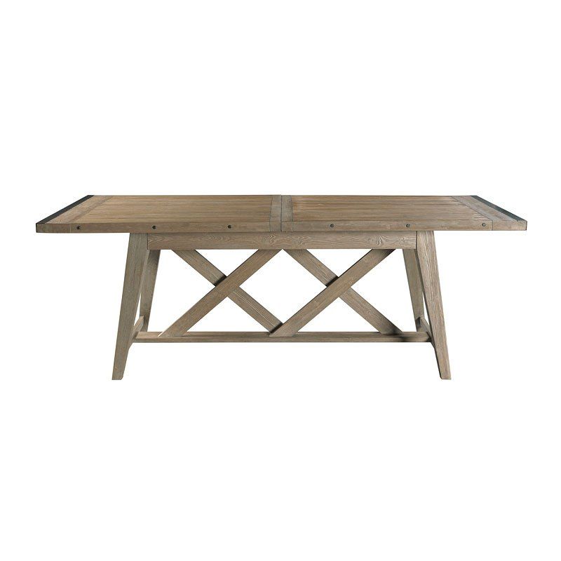 Urban Cottage Clarendon Rectangular Dining Table By Kincaid Furniture ... pertaining to The smart choice: Why compact rectangular dining tables suit modern urban lifestyles