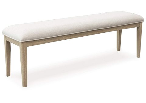 Vallardia 56&Quot; Upholstered Dining Bench regarding Thornaby Upholstered Bench
