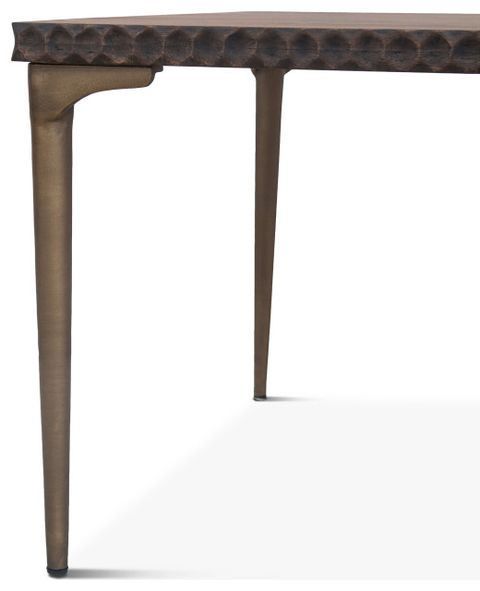 Vallarta 78-Inch Two Tone Mango Wood Dining Table - Midcentury - Dining ... regarding Vallarta 78-Inch Two Tone Mango Wood Dining Table