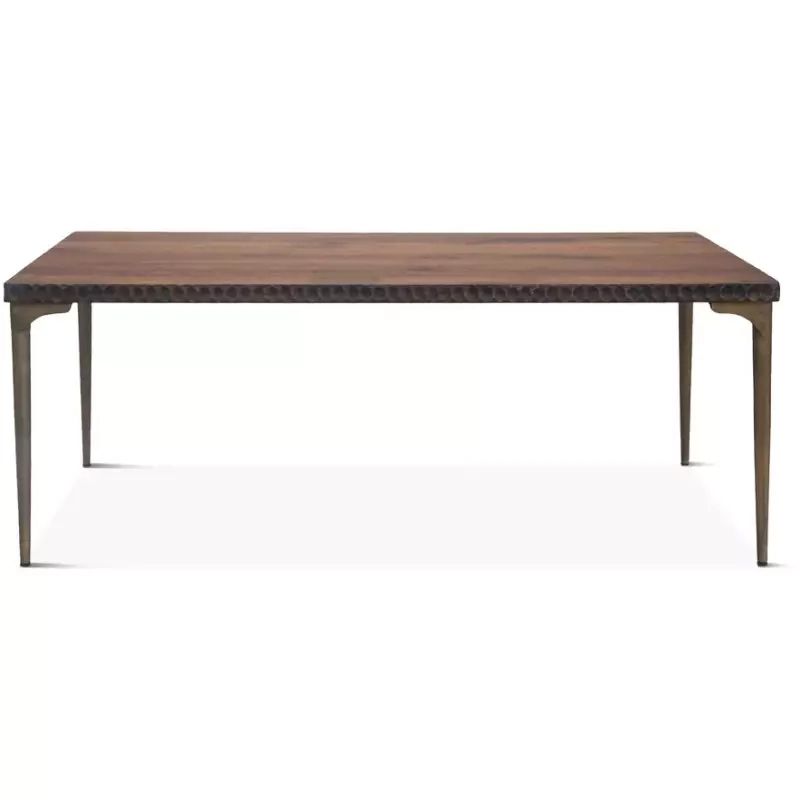 Vallarta 78-Inch Two Tone Mango Wood Dining Table - Vigshome intended for Vallarta 78-Inch Two Tone Mango Wood Dining Table