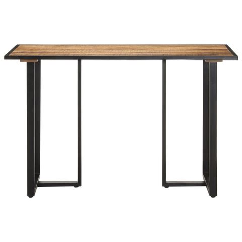 Vidaxl Dining Table 120 Cm Rough Mango Wood - Wood Factory Furniture inside Styling Your Space with a Naturally Beautiful Rough Mango Wood Table