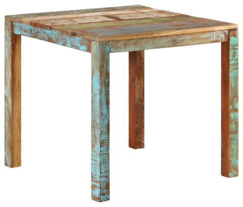 Vidaxl Dining Table Kitchen Table Dining Room Dinner Table Solid Wood Mango, 1 Pcs/ 32.3" X 31.5 ... with Vidaxl Dining Table Kitchen Table Dining Room Dinner Table Rough Mango Wood