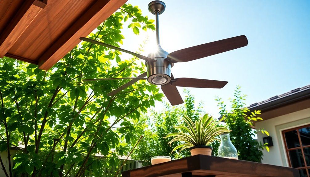What Is A Good Airflow Efficiency For A Ceiling Fan - Top Ceiling Fans with The science behind energy efficient outdoor ceiling fan design and performance