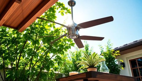 What Is A Good Airflow Efficiency For A Ceiling Fan - Top Ceiling Fans with The science behind energy efficient outdoor ceiling fan design and performance