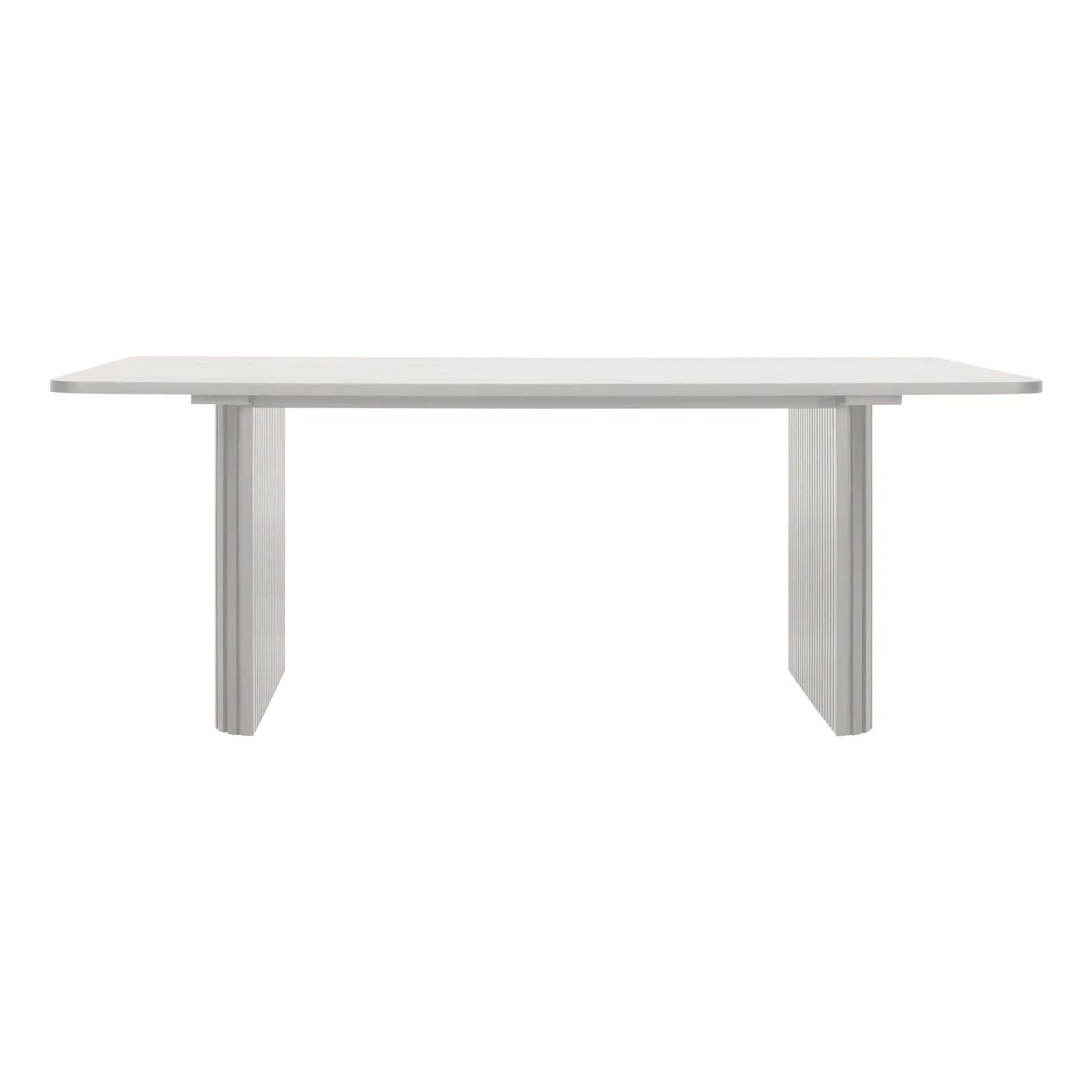 White Modern Dining Tables in Holly &amp; Martin Oden Dining Table In White