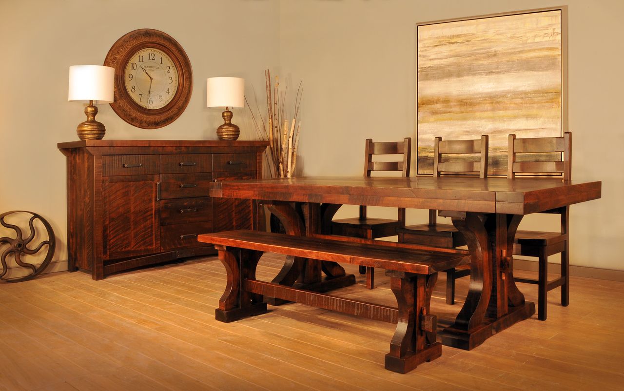 Why Every Home Should Have A Handmade Solid Wood Dining Table - Prairie ... intended for Solid Wood Dining Table Handmade Indonesia