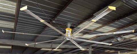 Why Hvls Industrial Ceiling Fans Are Ideal For Warehouses - Big Ass Fans® regarding Industrial Outdoor Ceiling Fan For Warehouses