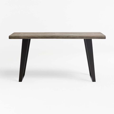 Yukon Grey Tables | Crate & Barrel Canada throughout Yukon Table, 54"