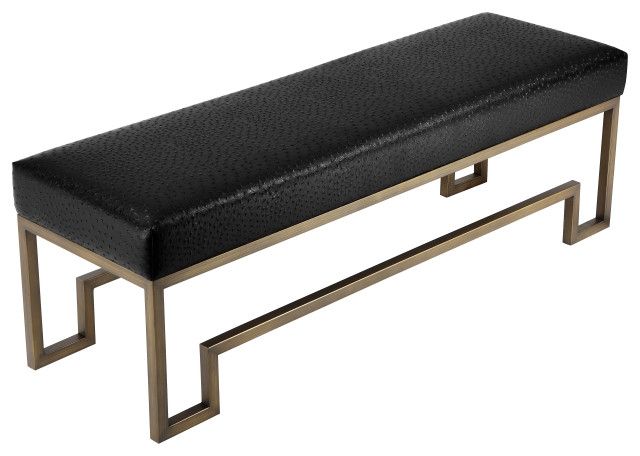 Exploring the Unique Qualities of Z-Laurence Bench Brass Black Ostrich