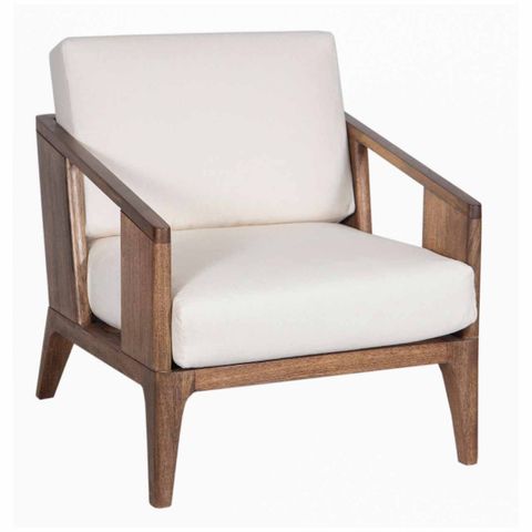 Alex Mango Wood Loft Fabric Arm Chair throughout Choosing the Right Loft Fabric Armchair for Your Home Interior