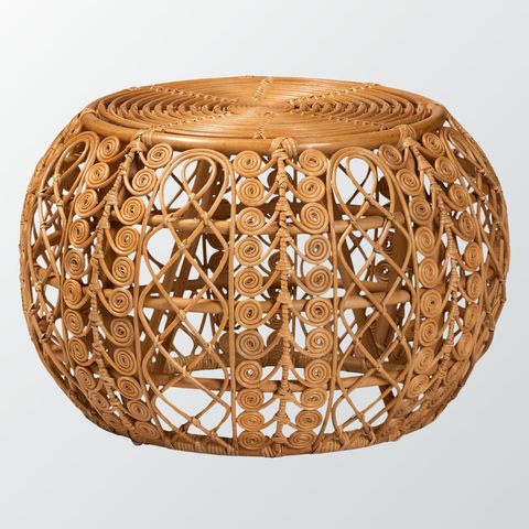 Bay Isle Homeâ„¢ Celine Modern Bohemian Natural Brown Rattan Coffee Table ... within Understanding the Artistry Behind Esta Natural Brown Rattan Furniture