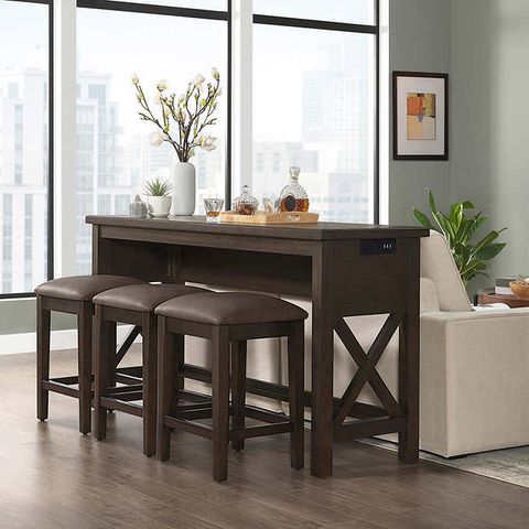 Bayside Furnishings Langston Modern 4 Piece Sofa Table Set – Artofit inside Designing Your Living Space with the Joanna Sofa Bar 4PC Set