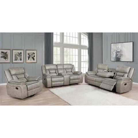 Coaster Greer 2-Piece Faux Leather Upholstered Motion Living Room Set ... within The Evolution of Motion Furniture in Home Design