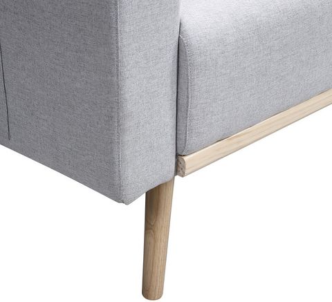 Easton Light Gray Linen Fabric Sofa Loveseat Living Room Set With Usb ... intended for Easton Light Gray Linen Sofa Loveseat Chair, Usb Charging Ports Pockets, Pillows